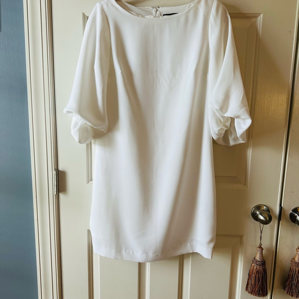 Banana Republic Classic White Dress